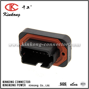 DT15-12PB-B016 12 pin male DT series sealed car connector